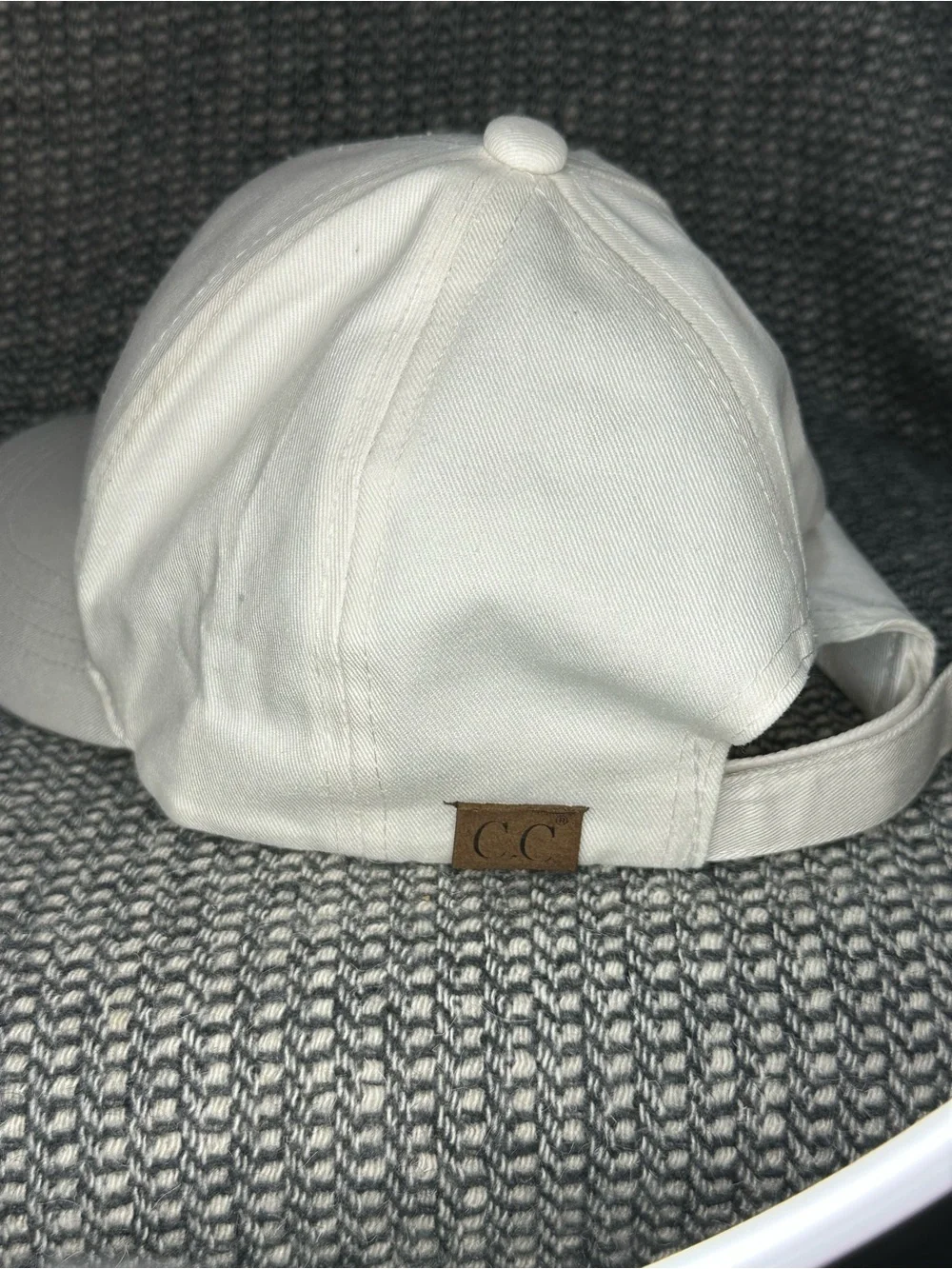 C.C. Boutique “Tired as a Mother” White Cap